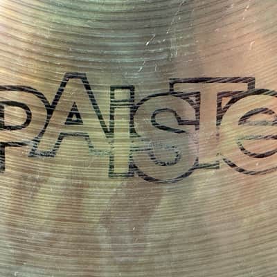 Paiste 20" 2002 Ride Cymbal 1977 -Black Label - VIDEO image 12