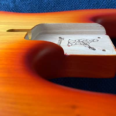 Warmoth Jazz Style Bass Guitar Body 2000’s - Matte image 3