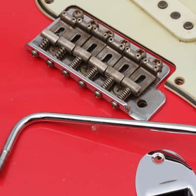 Pre-CBS 60's Aged Tremolo Vintagecorrect, Pat. Pend.Saddles, Made in UK image 17
