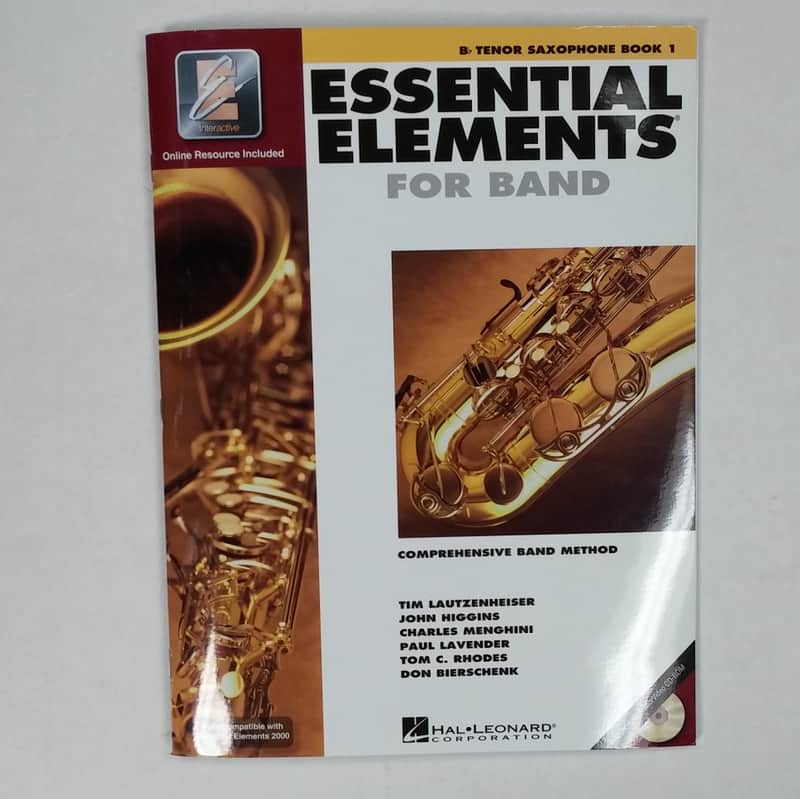 Hal Leonard Essential Elements for Band - Bb Tenor Saxophone Book 1 with EEi image 1