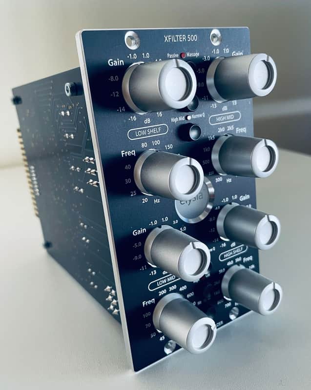 Elysia xfilter 500 Stereo 500 Series Equalizer Module 2010s - Blue image 1