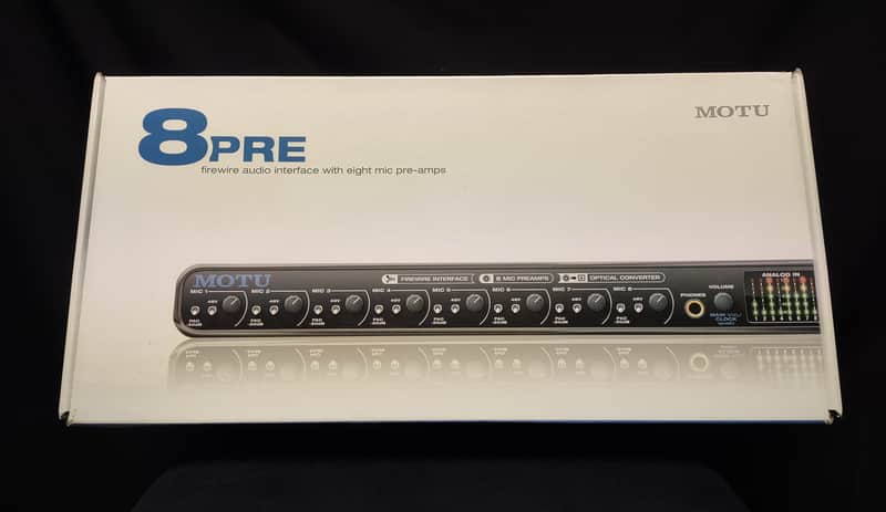 MOTU 8Pre Firewire Audio Interface | Reverb