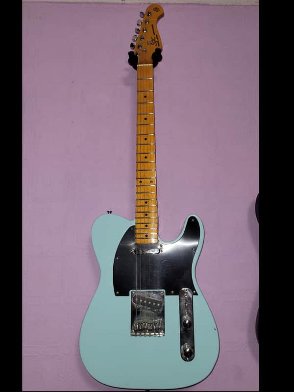 SX Vintage Series Telecaster-style guitar, 2000s Seafoam image 1