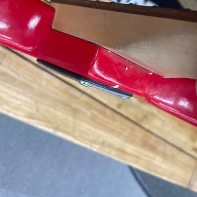 Washburn N1 Nuno Bettencourt - Red Yellow Burst Refinish image 6
