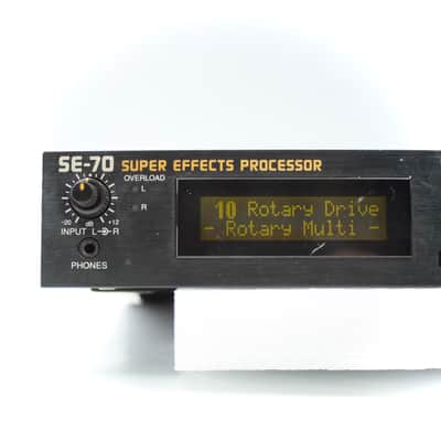 Boss SE-70 Super Effects Processor With Power Supply 1993 Made in Japan Guitar Effect Processor AF64208 image 2