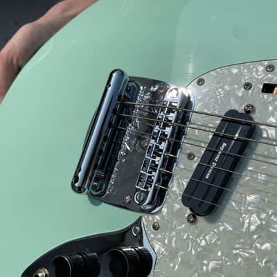 Fender Jagstang 2023 Surf Green Imron Mustang Jaguar Kurt Cobain image 9