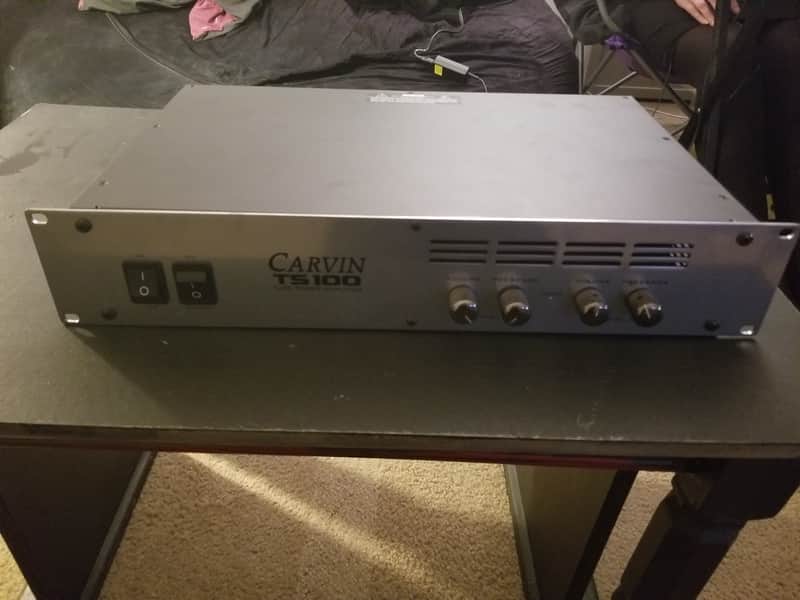 Carvin TS100 Tube Power Amp 100 watts Stereo image 1