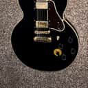 Epiphone BB king Lucille semi hollow  body model electric  guitar  Black Hardshell case