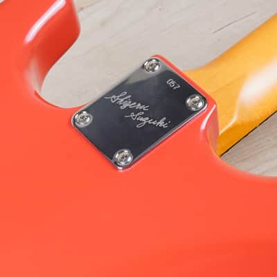 Fender Limited Shigeru Suzuki Stratocaster 2026 Fiesta Red Lacquer Finish Japan MIJ w/ OHSC, Case Candy image 10