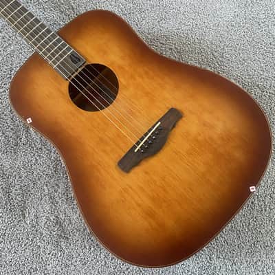 41 Inch Vintage Acoustic Guitar, Solid Spruce Top Body, Mahogany Neck, Rosewood Fingerboard image 1