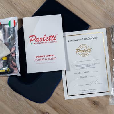 Paoletti Alfa Loft SSS Maple Neck “Stratospheric” S-Style – Heavy White image 10