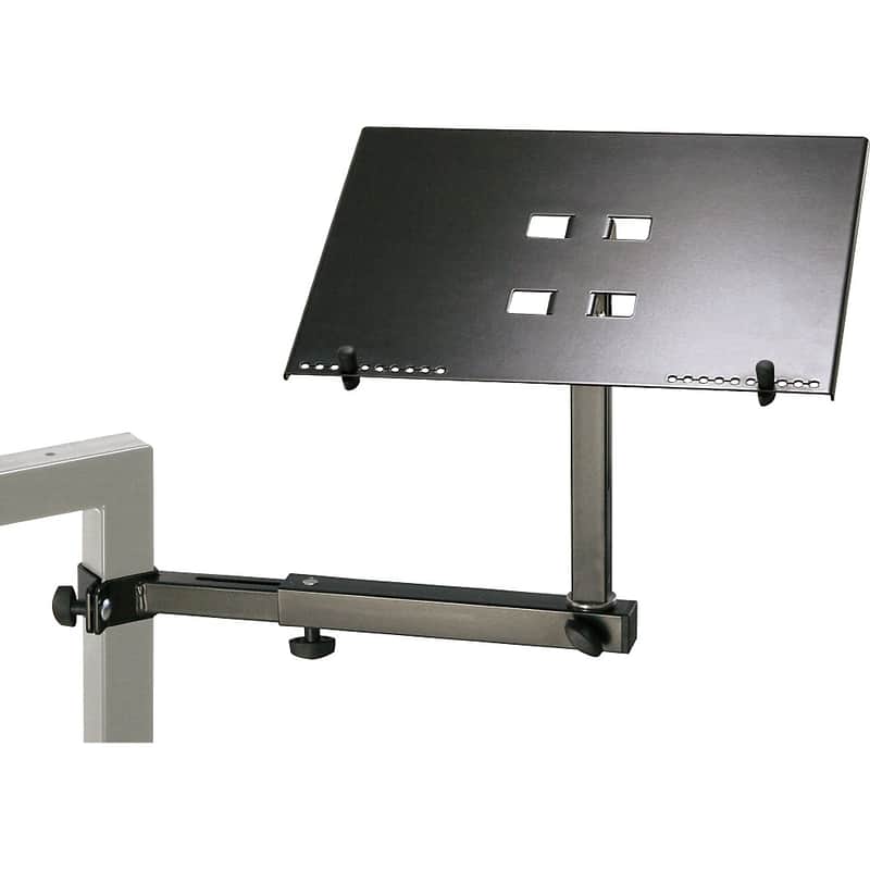 K&M Laptop Holder for Omega Keyboard Stand Regular image 1