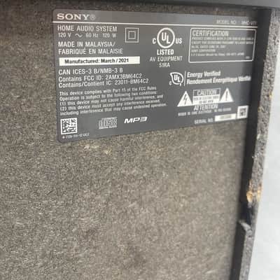 Sony MHC-V71 High Power Audio System with Bluetooth Technology image 8