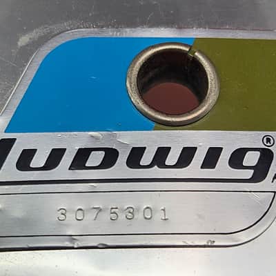Ludwig Rocker II Wood Snare Drum 5x14 1984 - Chrome Over Wood image 7