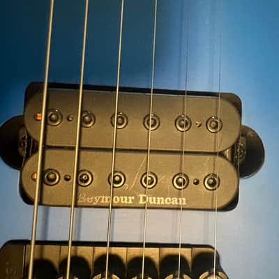 Strandberg Guitars Boden Essential 6 Galactic Blue/ Seymour Duncan Mark Holcomb Scarlet/Scourge Pickups image 11