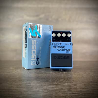 Vintage Boss CH-1 Super Chorus (Pink Label) - NEW OLD STOCK image 1