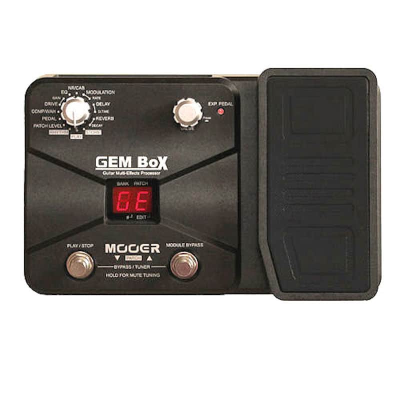 M*ooer GE50 GEM BoX Guitar Multi Effects Pedal with Expression Pedal image 1