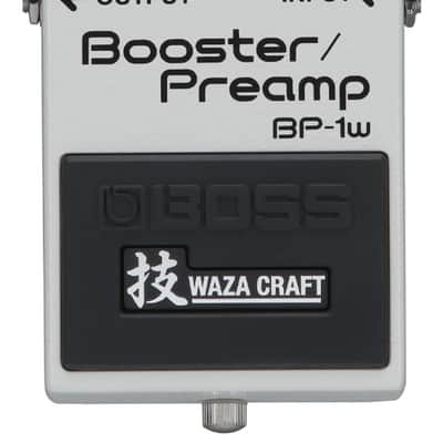 Boss BP-1W Booster / Preamp Waza Craft - White image 1