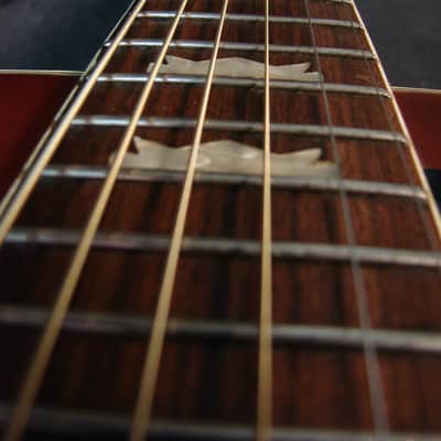 Vintage Made In Japan J-200 Jumbo Acoustic Guitar Ibanez Matsumoko MIJ J200 w/Bag image 7