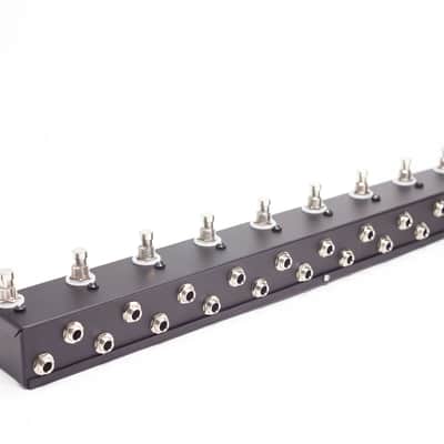 True Bypass Looper Pedal Loop Switchers 10 channel Clickless Soft Switch loopswitchers.com image 1