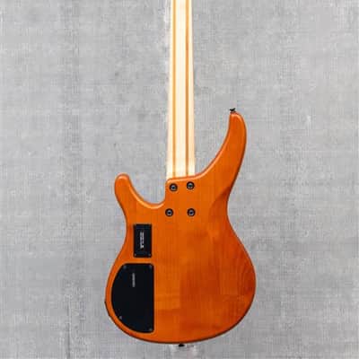 Yamaha TRBX604 FM Matte Amber Bass 4 String image 4