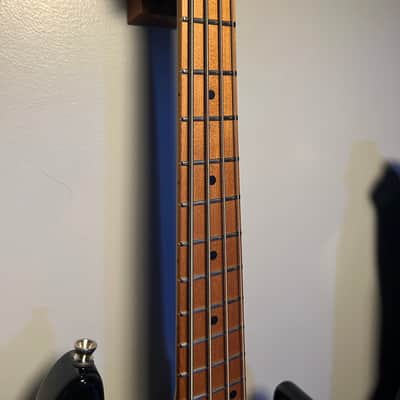Flight Mini JB Bass – Sunburst – Roasted Maple – Excellent Condition image 4