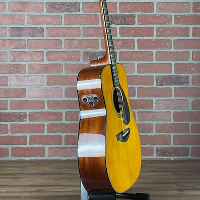 Yamaha FGX5 Red Label Acoustic-Electric Guitar - Natural image 7
