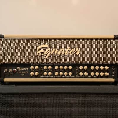 Egnater Tourmaster 4100 100w 4-Channel Guitar Head 2010s - Black/Blonde image 1