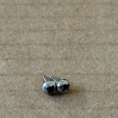 Gibson Vintage 1960's Nickel Les Paul SG ES Truss Rod Cover Screws 1961 1962 1963 1964 1960's image 2