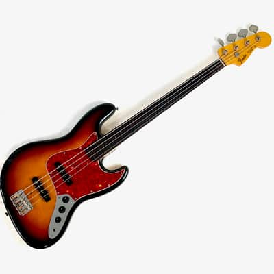 Fender Jazz Bass JB-62 Fretless Sunburst 1993-1994 made in Japan image 1