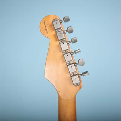 1998 Fender Deluxe Powerhouse Stratocaster Electric Guitar Red image 9