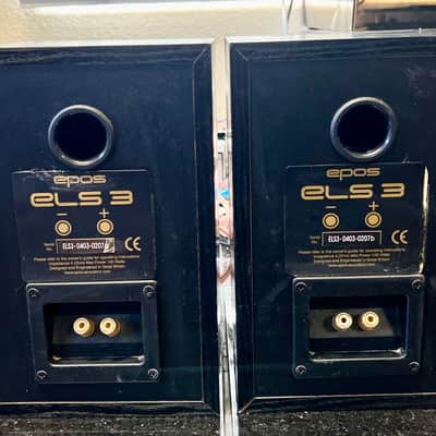 Epos ELS 3 Bookshelf Speakers 100Watts 4 Ohms Black; Tested image 6