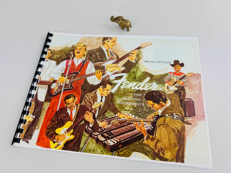 Fender “Fine Electric Instruments” Catalog – Santa Ana Era 1962-63 image 1