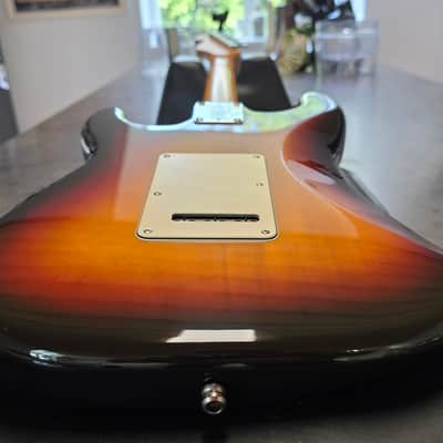Fender American Standard Stratocaster 1990-1991 CASE QUEEN TIME CAPSULE 3 Tone Sunburst 3TSB 90s USA Strat Electric Guitar image 14
