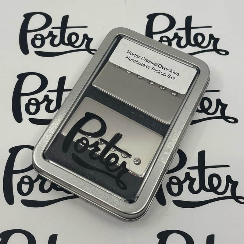 Porter Standard Classic/Overdrive Humbucker Pickup Set - Nickel image 1