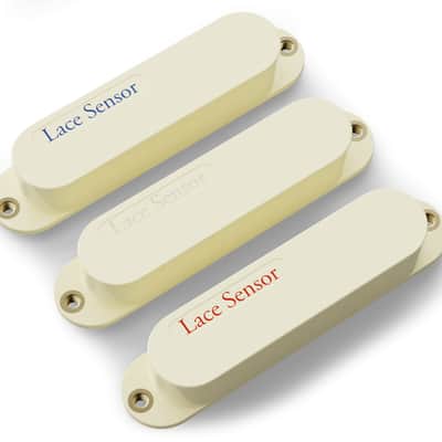 LACE Sensor "Ultimate Triple Set" 3-Pack Single Coil Pickups - Cream image 1