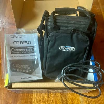 Crate CPB150 PowerBlock Power Block amp 150 watts 4.6lbs image 3