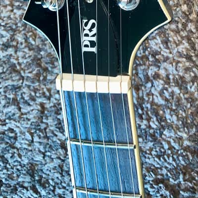 PRS SE Mark Tremonti single cut silver electric guitar with gigbag image 2