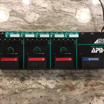 Aria APB-5 Effects Programmer Pedal / Power Supply Rare Vintage Bypass Looper image 1