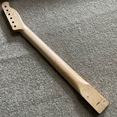 Maple Wodo Harley Benton Lefty Guitar Tele Style Neck, Rosewood Fingerboard 22 Frets image 3