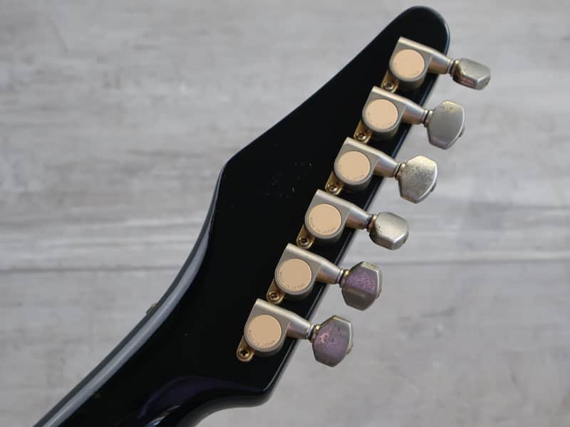 1987 Greco Japan TRS-60 Contemporary Style Telecaster (Gloss Black