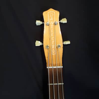 Danelectro 3412 DC Short Horn Bass 1959 - Copper image 4
