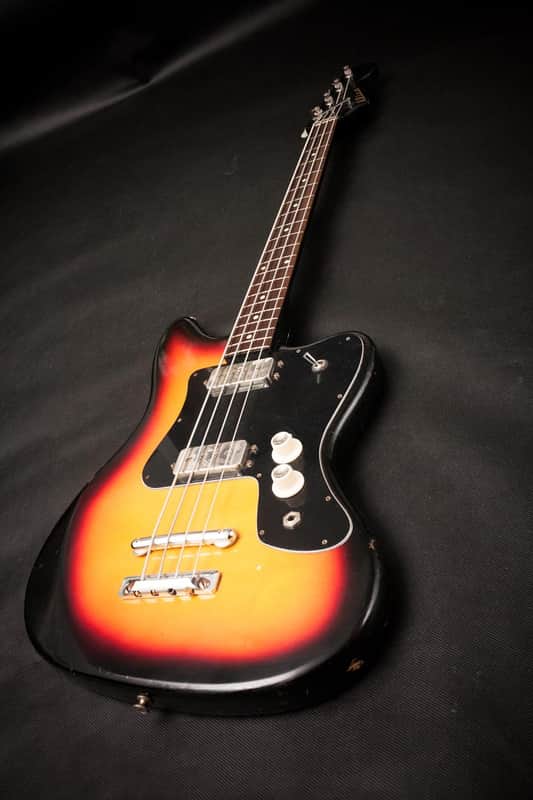 Klira KENTUCKY Jazzmaster Bass 1965 Tobacco Brown Sunburst image 1