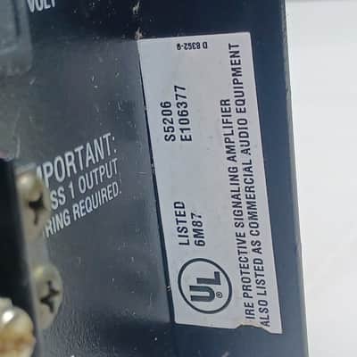 Crown Com-Tech 200 Watt 2-Channel Power Amplifier image 6