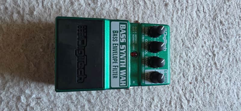DigiTech XBW Bass Synth Wah Envelope Filter - Mint / NOS - Original Box Filter 2010s - Green image 1