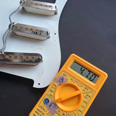 RARE 1974 Greco Maxon “Excel” 1962-1964 Strat REPLICA .... LOADED Pickguard + Electronics Mounted – Original Pre-Wired Assembly ... the BEST 60's Strat voiced pickup CLONES (Reverse Engineered) image 13