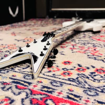 2008 Dean SplitTail Floyd Zakk Wylde w/ OHSC - Limited Edition - Classic White w/ Pinstripe image 24