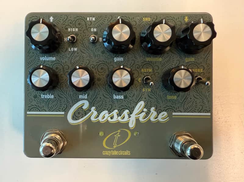 Crazy Tube Circuits Crossfire Overdrive Pedal image 1