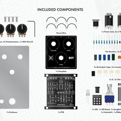 CopperSound Pedals DIY: Cir-Kit Pedal Bundle - Hard Clip Distortion image 18