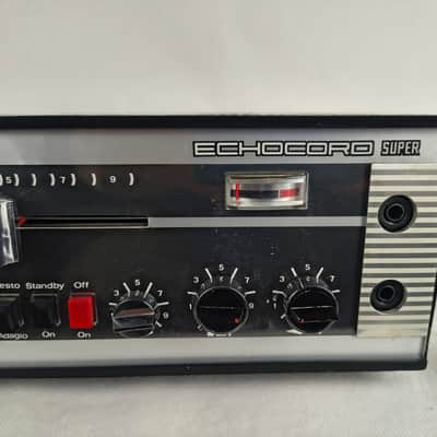 Dynacord Echocord S75 tape echo COMPLETELY OVERHAULED with mods 70's - Black/Grey image 3